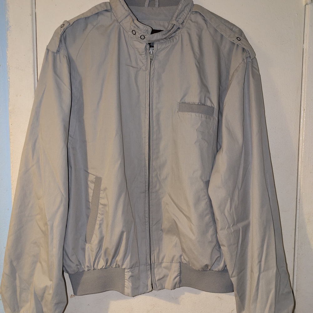 Men's Stylish Gray Windbreaker